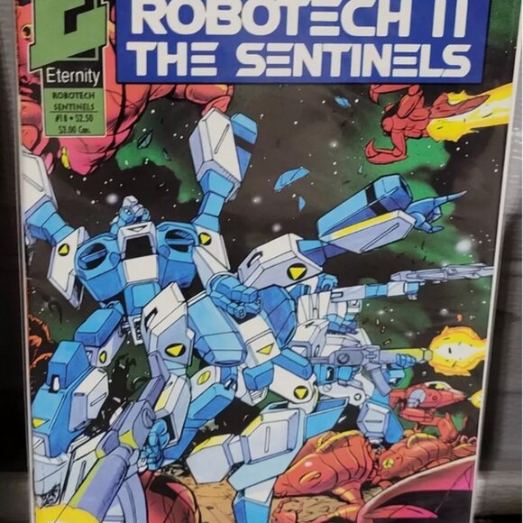 Eternity Comic Robotech II - The Sentinels Vol. 2 Collection #1 - 21 RUN SET - Picture 13 of 16